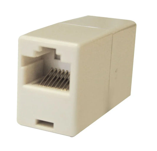 Connecteur électronique prolongateur RJ45 utp f/f droit