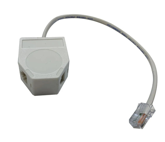 Accessoire téléphonique dedoubleur cordon RJ45Mx2RJ45F L1L2