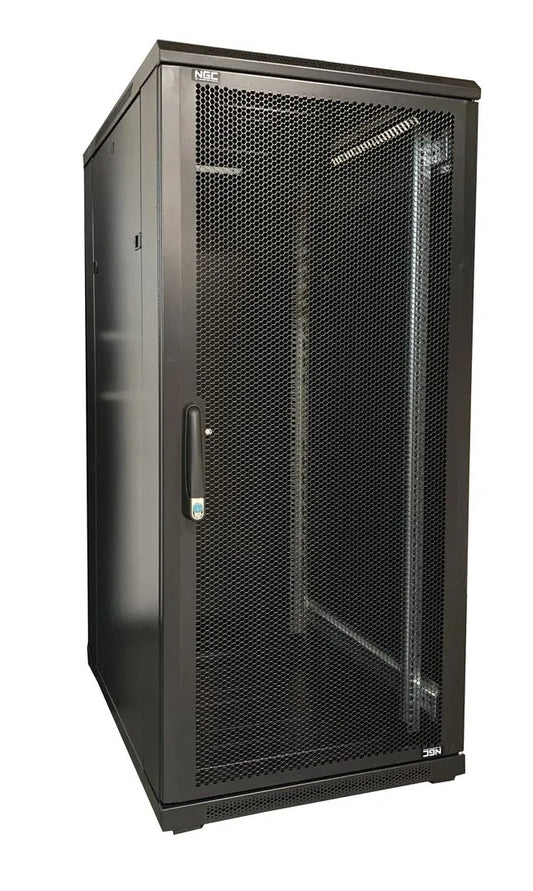 Baie / coffret réseau LAN 18U 600X800 P av+ar ajoure