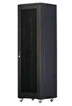 Baie / coffret réseau 27U 600/600 av/ar ajourees – vue 2