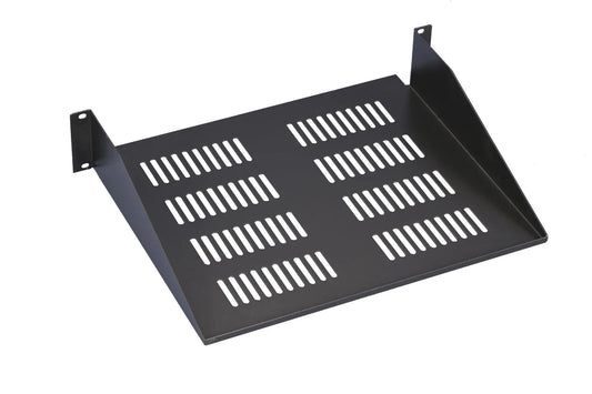 Tablette pour baie réseau etagere 19'' P400 2U ajouree