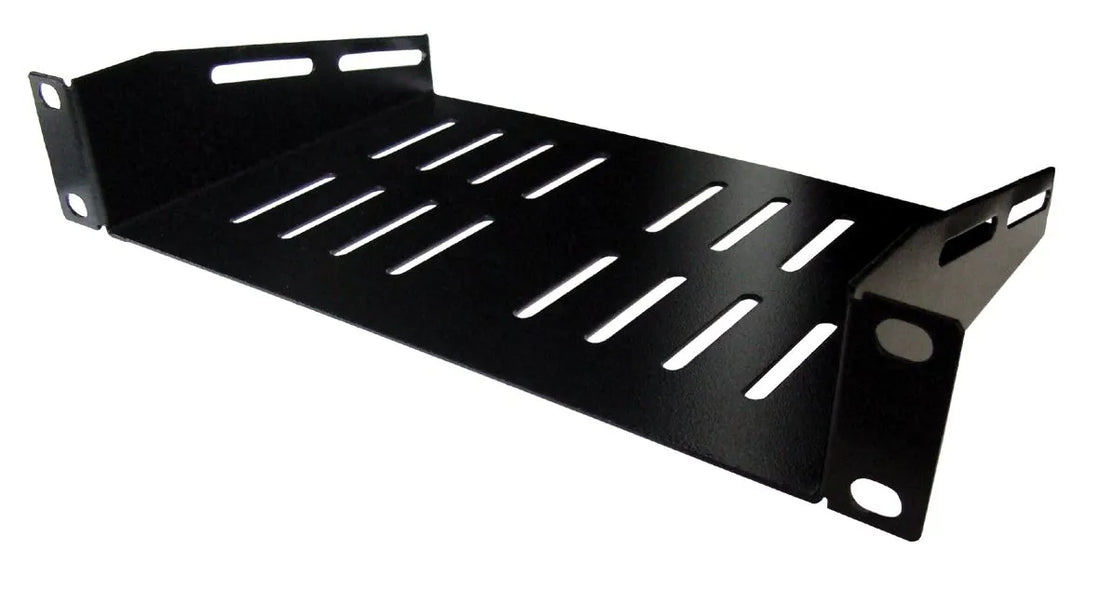 Tablette pour baie réseau etagere 10' 1U P135 ajouree