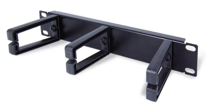 BANDEAU GUIDE CÂBLE 1U 10 POUCES 3 3 ANNEAUX NOIR