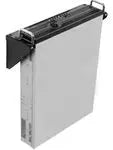 Support de baie informatique montage vertical 19' 2U, ral9003 (noir) – vue 2