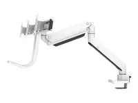 SUPPORT BUREAU 3 ECRANS BLANC 18KG MAX VESA maximum : 100x100mm / VESA minimum : 75x75mm – vue 4