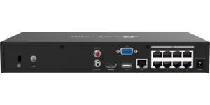 Enregistreur vidéo réseau  8 voies 8 PoE+ 113W 8Mp – vue 3