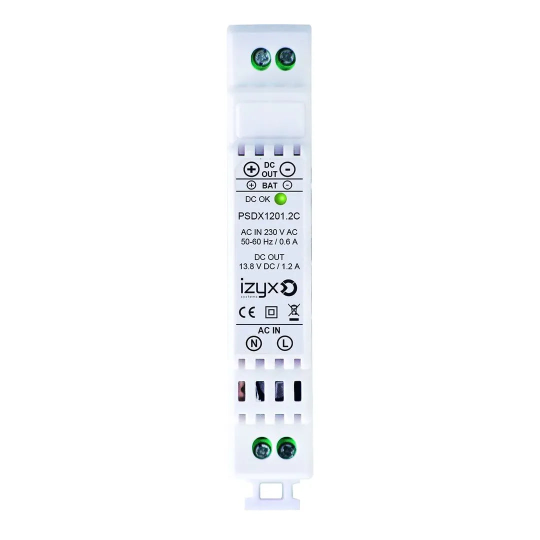 Bloc d'alimentation alim charg raildin 1M 12V/1,2A