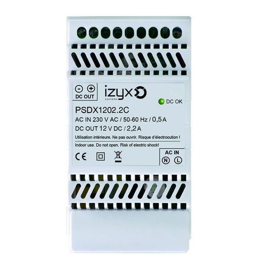 Bloc d'alimentation alim charg raildin 3M 12V/2,2A
