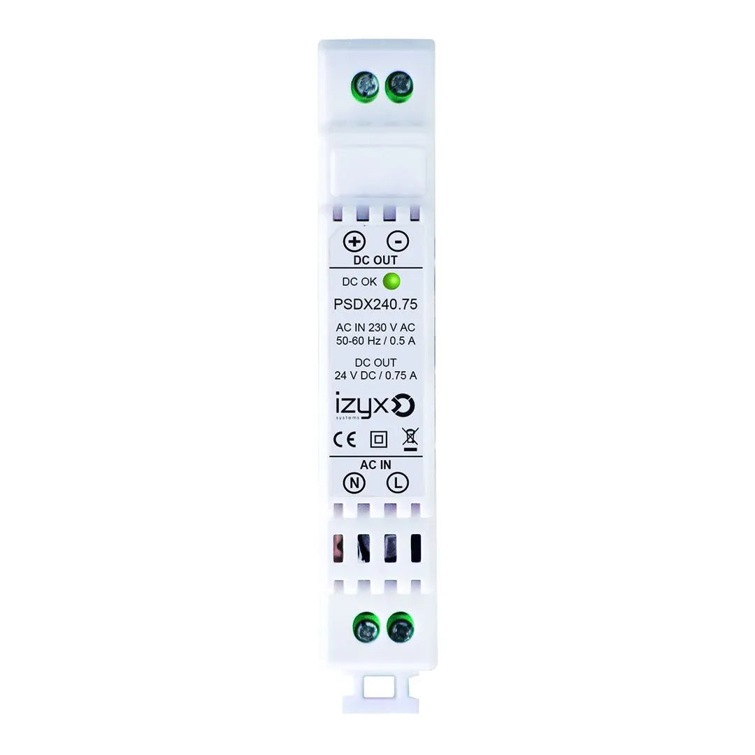 Bloc d'alimentation alim rail din 1M 24V/0,75A