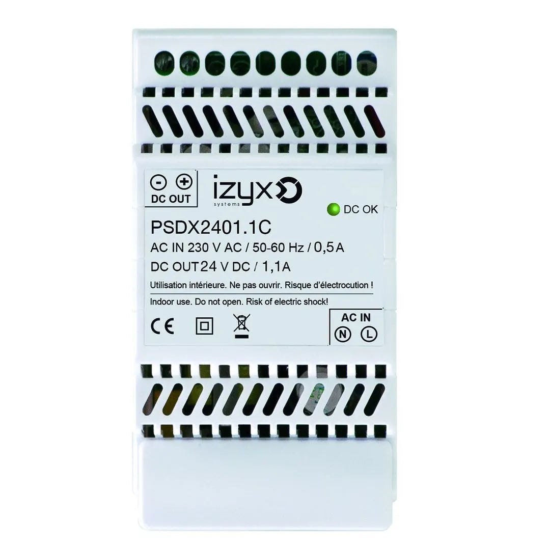 Bloc d'alimentation alim charg raildin 3M 24V/1,1A