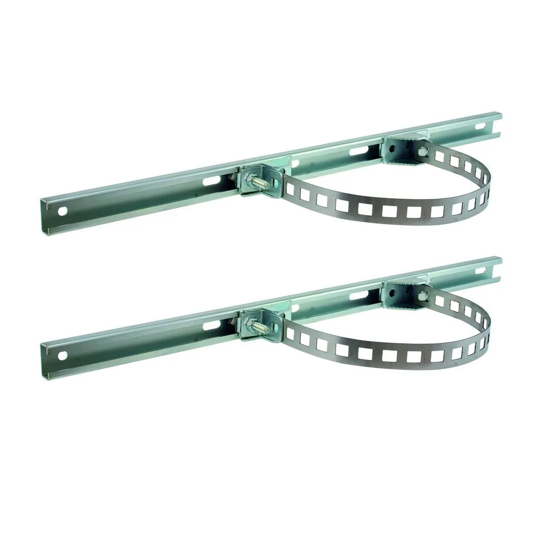 Support de baie informatique kit fixation poteau - psw(b)