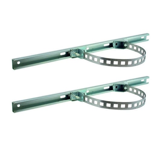 Support de baie informatique kit fixation poteau - psw(b)