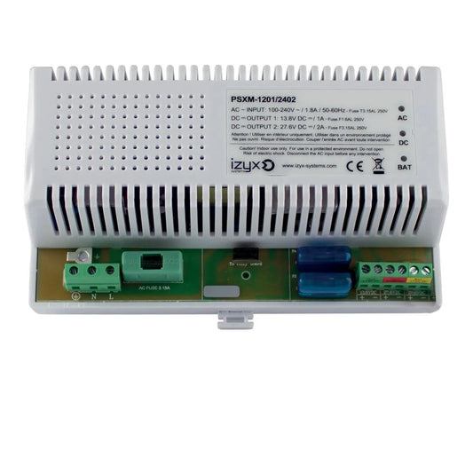 Baie / coffret réseau alim charg psxm 12V/1A 24V/2A