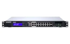SWITCH INTELLIGENT RACKABLE POE++ 4 ports giga POE++/10 ports giga POE+/2 SFP/370W – QGD-1600P-4G – vue 2