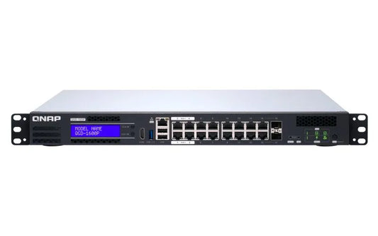 SWITCH INTELLIGENT RACKABLE POE++ 4 ports giga POE++/10 ports giga POE+/2 SFP/370W – QGD-1600P-4G