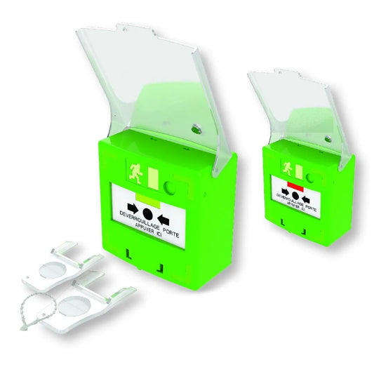 Accessoire de porte dm vert 1 contact