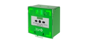 Accessoire de porte dm vert 3 contacts LED buz 12/24VDC – vue 2