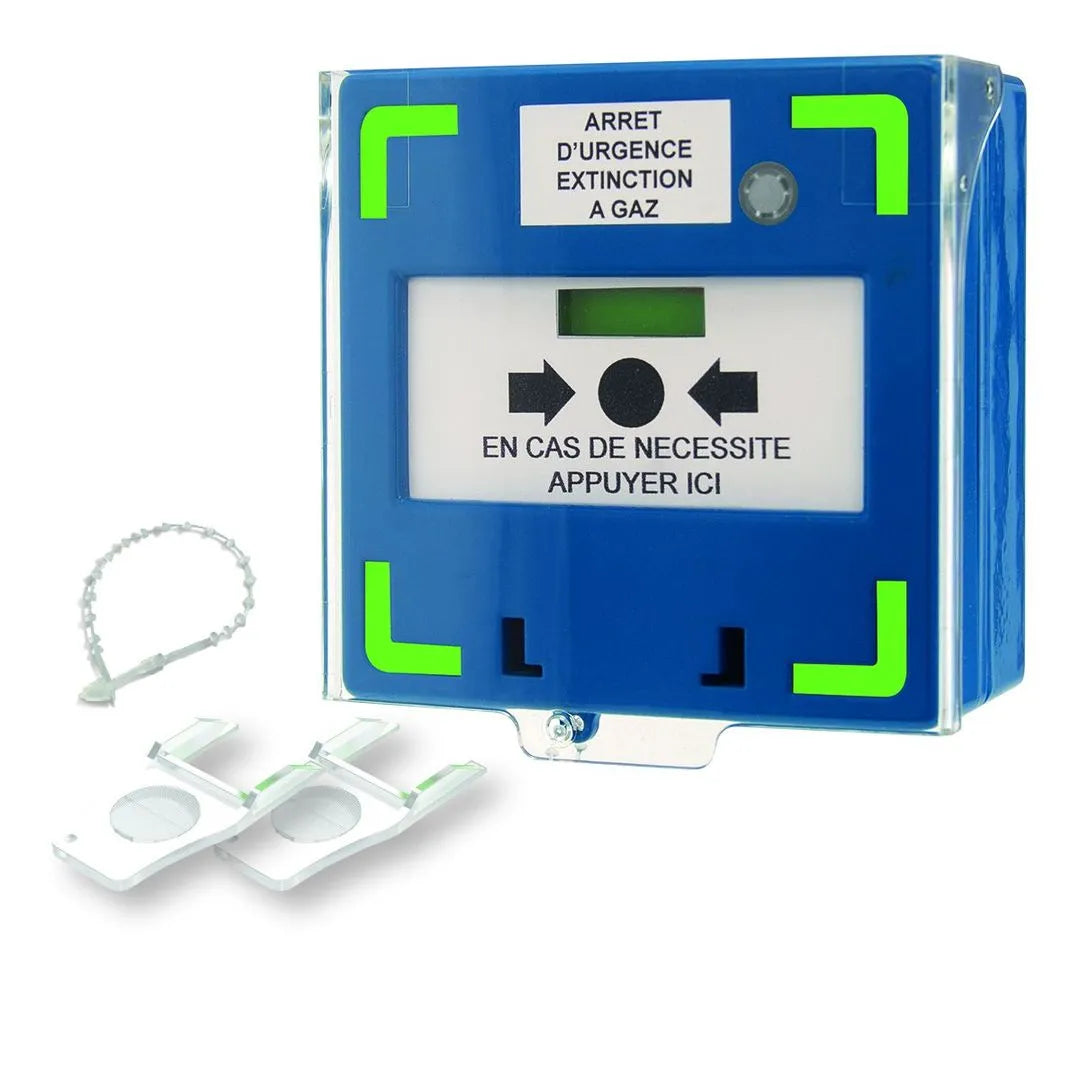 Détecteur incendie dm 3 contacts LED buz – vue 9