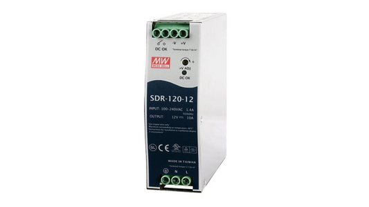 Alimentation pour switch alim rail din 120W/10A 12V/DC