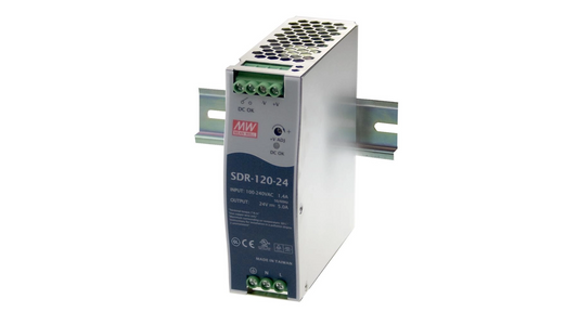 Alimentation pour switch alim rail din 120W/10A 24V/DC