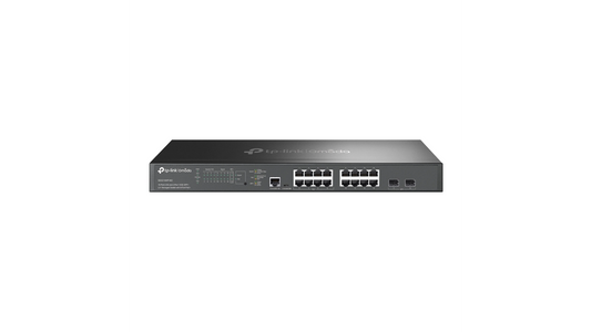 SWITCH 16 PORTS 2.5GIGA ET 2 SFP+ OMADA L2+ 240W 8×2.5G PoE+ Ports 8×2.5G Non-PoE Ports 2×10G SFP+