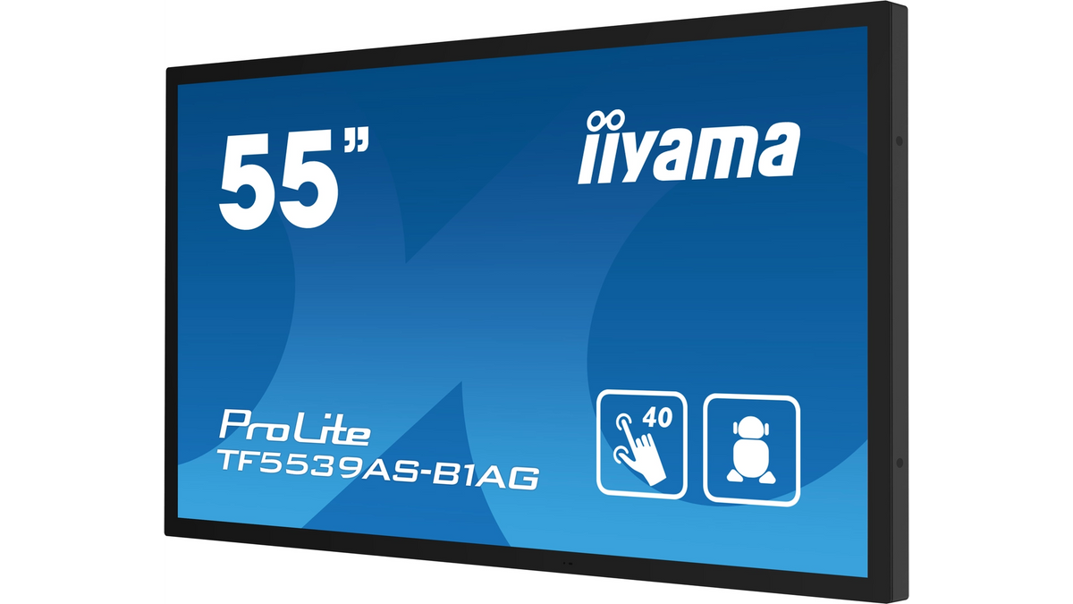 Écran interactif pcap android 11 2xHDMI 3xUSB 1xDP 8ms
