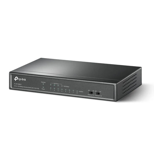 SWITCH BUREAU 8 PORTS 100MBPS 4POE 41W