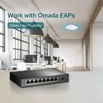SWITCH BUREAU 8 PORTS GIGABIT 4POE+ – vue 6