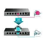 SWITCH ADMIN. 8 PORTS GIGABIT 4POE+ – vue 6