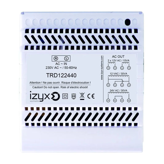 Transformateur / régulateur de tension transf rdin 230V/12-24V/40VA