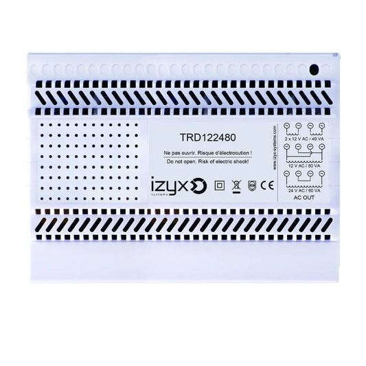Transformateur / régulateur de tension transf rdin 230V/12-24V/80VA