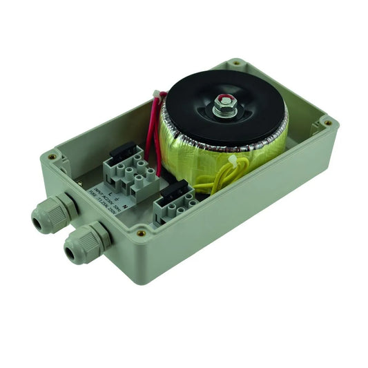 Transformateur / régulateur de tension transf boit IP65 230V/24V/3A