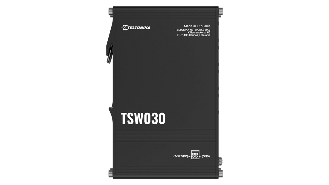 SWITCH INDUSTRIEL COMPACT 8x 10/100 RJ45 IP30 Non manageable / Rail DIN integre