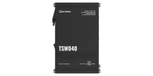 SWITCH INDUSTRIEL COMPACT 8x 10/100 RJ45 PoE IP30 Non manageable / Rail DIN integre / 240W- 30W/Port – vue 2