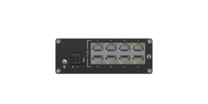 SWITCH INDUSTRIEL COMPACT 8x 10/100 RJ45 PoE IP30 Non manageable / Rail DIN integre / 240W- 30W/Port – vue 6