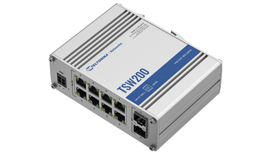 SWITCH INDUSTRIEL 8x10/100/1000 POE +2SFP MAX 240W Non manageable