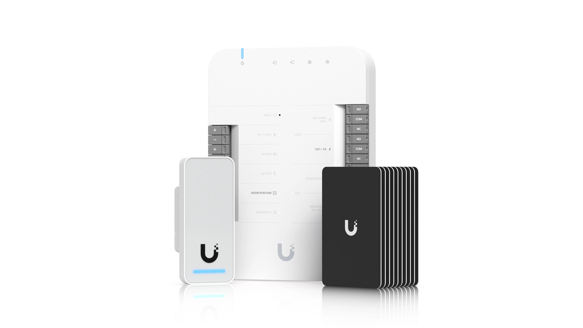 Équipement de contrôle d'accès access door hub + access reader G2 + access cards