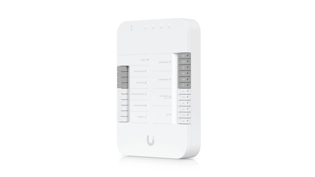 Équipement de contrôle d'accès unifi access hub pour portail 4 rel