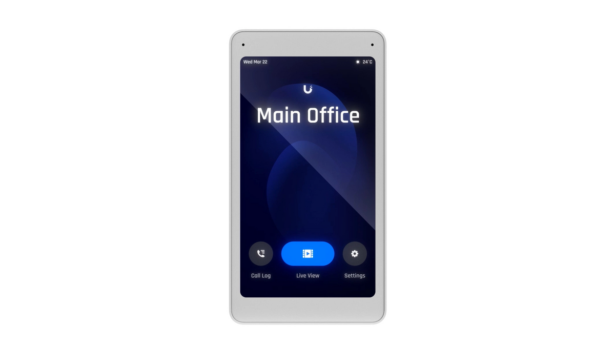 Équipement informatique écran pour intercom couleur 5' PoE