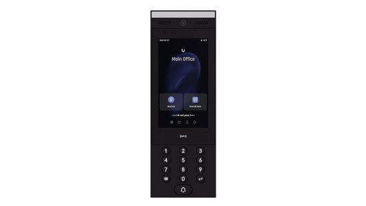 Interphone vidéo caemra 8 Mpix NFC code pin