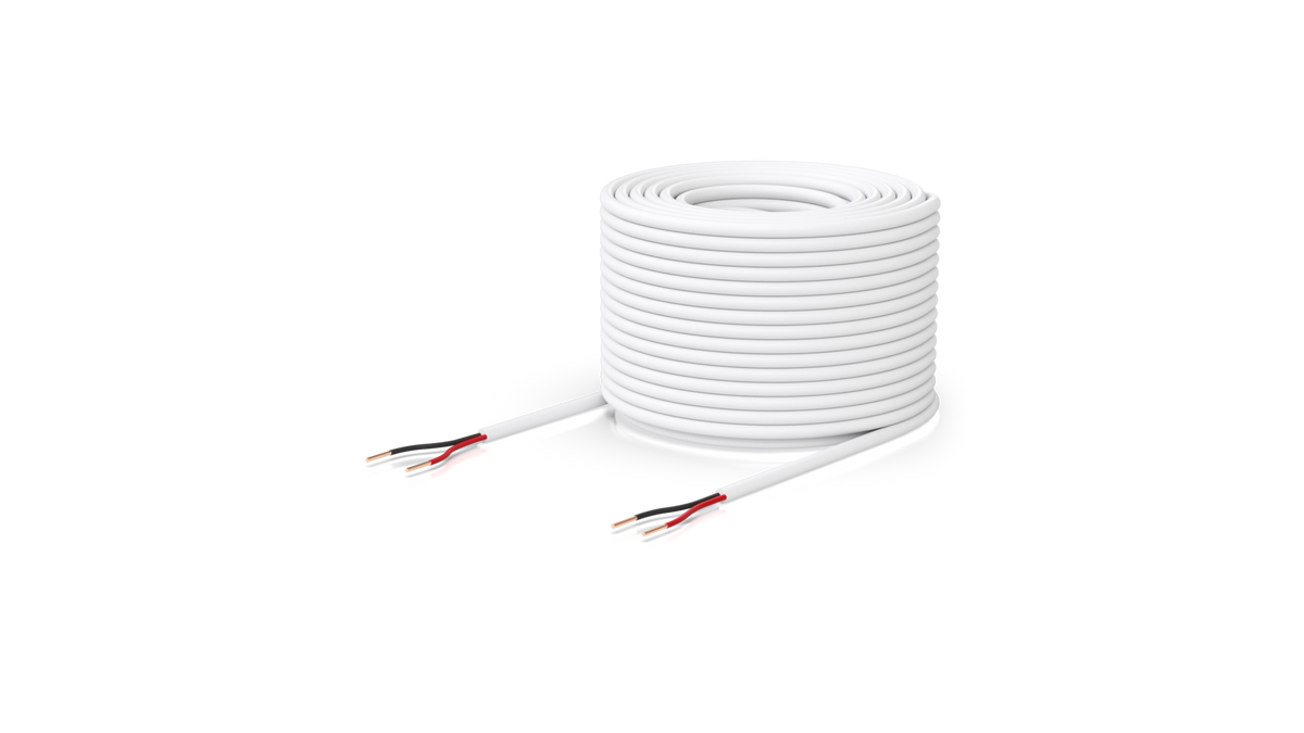 CÂBLE RELAY BASSE TENSION 152,4m 1 PAIRE UACC-Câble-DoorLockRelay-1P