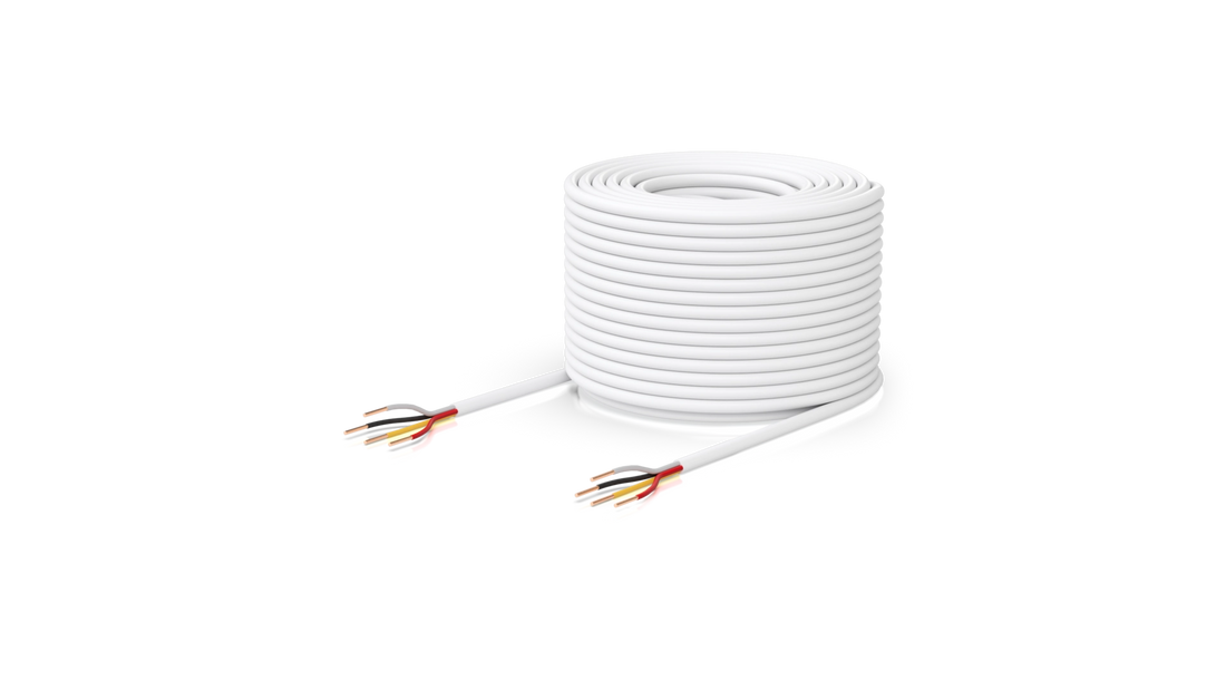 CÂBLE RELAY BASSE TENSION 152,4m 2 PAIRES UACC-Câble-DoorLockRelay-2P