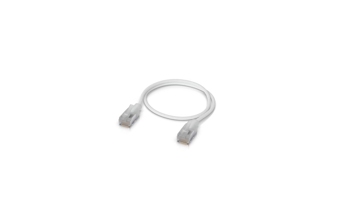 UNIFI PREMIUM PATCH CÂBLE C6A 0,15m BLANC UACC-Câble-Patch-EL-C6A-0.15M-W – vue 9