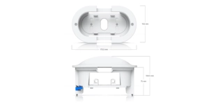 Accessoire pour caméra de vidéosurveillance support montage encastre G6 180 – vue 11