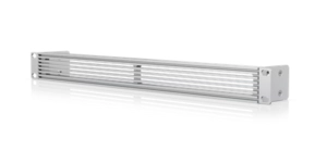 Support de baie informatique panneau rackable 1U ventile – vue 2