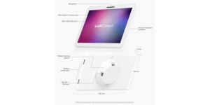 Écran informatique tactile 21,5' full hd PoE++ – vue 3