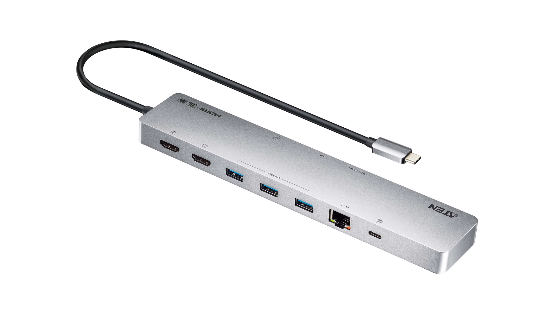Carte réseau transfert de puissance 4K dual display