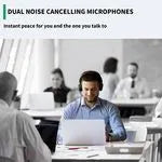 Casque téléphonique dual USB & bluetooth – vue 5