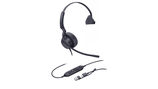 CASQUE MONO TEAMS USB-C/A CASQUE FILAIRE COMPATIBLE TEAMS – UH42MONO