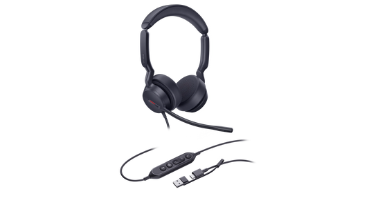 CASQUE DUAL TEAMS USB-C/A CASQUE FILAIRE COMPATIBLE TEAMS – UH46DUAL